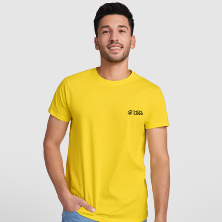 T-shirt publicitaire Premium à manches courtes en coton 165g/m2 pour homme du S au 3XL - Dogo