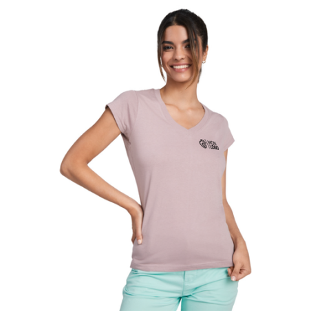 T-shirt publicitaire en coton 155g/m² Victoria pour femme - S à 3XL