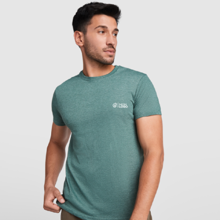 T-shirt publicitaire à manches courtes en coton et polyester du S au 3XL pour homme - Fox