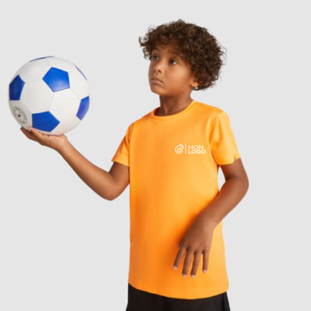 T-shirt technique personnalilsable en PET et RPET Imola pour enfant - 4 à 12 ans