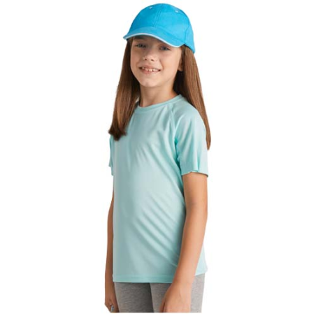 T-shirt technique personnalisable en polyester 135 g/m² Bahrain pour enfant - 3 à 12 ans