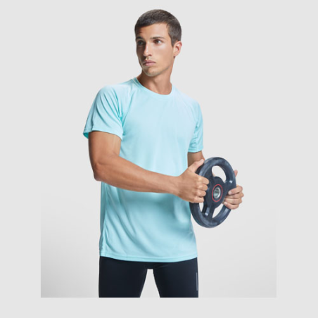 T-shirt technique personnalisé polyester 135g/m² Bahrain pour homme - S à 4XL