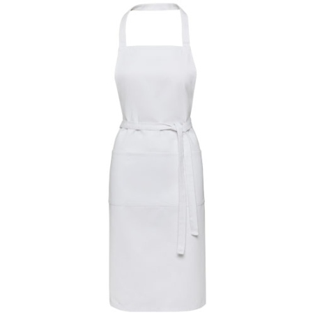 Tablier personnalisable en coton et polyester récyclé 240 g/m2 Shara Aware™ 240 g/m2