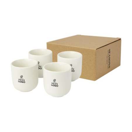 Tasse à espresso personnalisable Male de 90 ml à 4 pièces