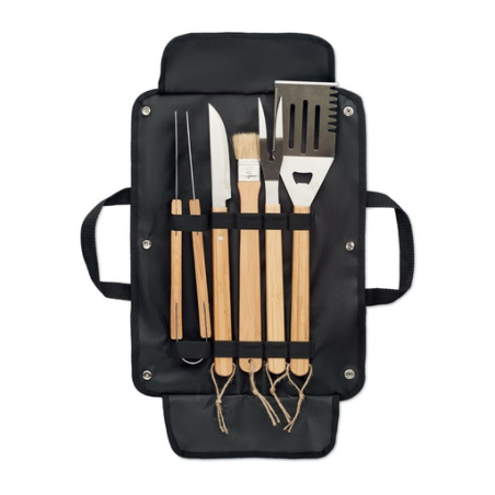 Malette personnalisée avec 5 outils BBQ ALLIER