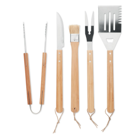 Malette personnalisée avec 5 outils BBQ ALLIER