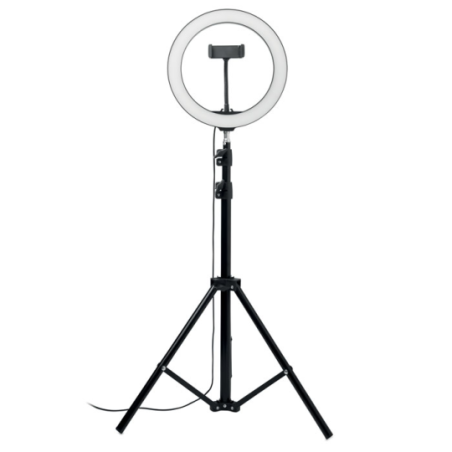 Trépied extensible avec anneau de 120 LED diamètre 26 cm HELO