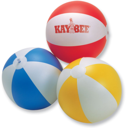 Balle gonflable de plage publilcitaire en PVC PLAYTIME