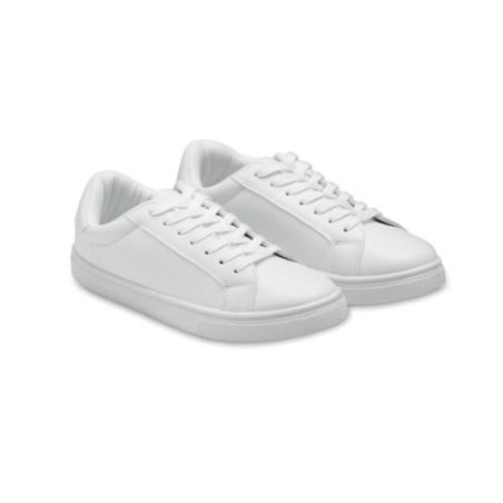 Baskets blanches personnalisables en PU Taille 40 BLANCOS