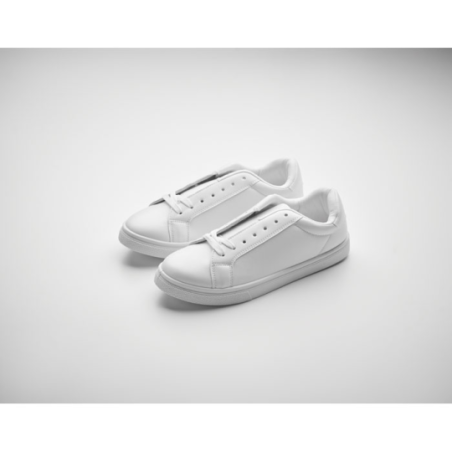 Baskets blanches personnalisables en PU Taille 40 BLANCOS