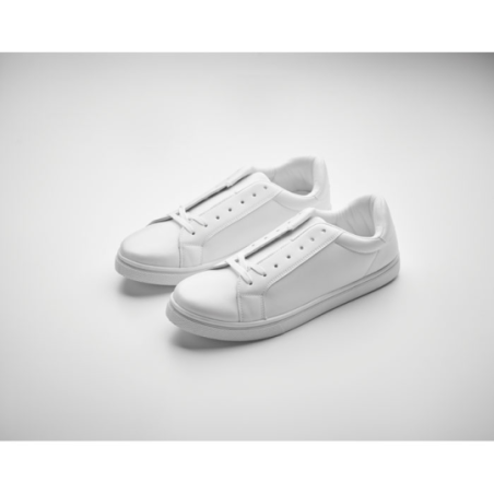 Baskets blanches personnalisables en PU Taille 41 BLANCOS