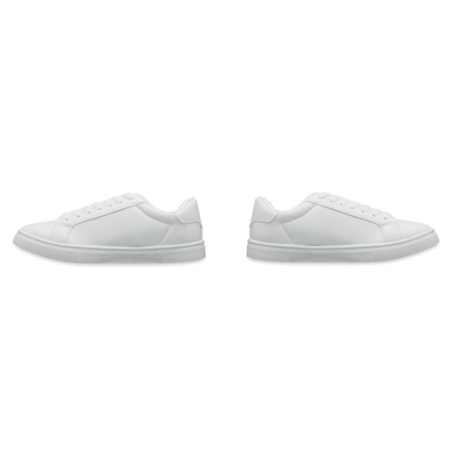 Baskets blanches personnalisables en PU taille 46 BLANCOS