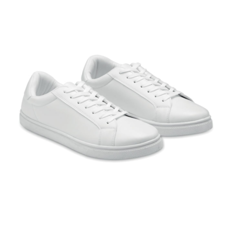 Baskets blanches personnalisables en PU taille 47 BLANCOS