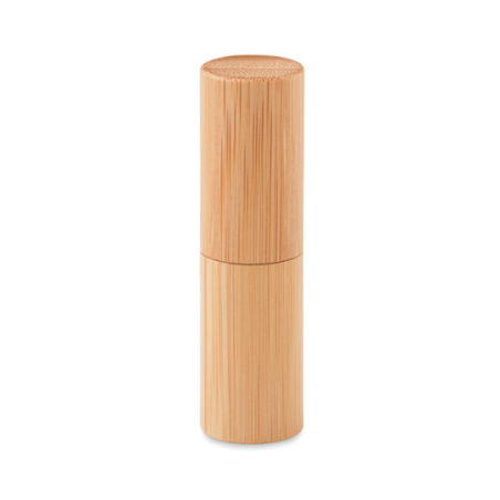 Baume à lèvres personnalisé en tube bambou GLOSS LUX