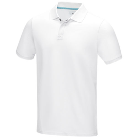 Polo personnalisable Graphite en coton bio certifié GOTS homme - XS à 3XL