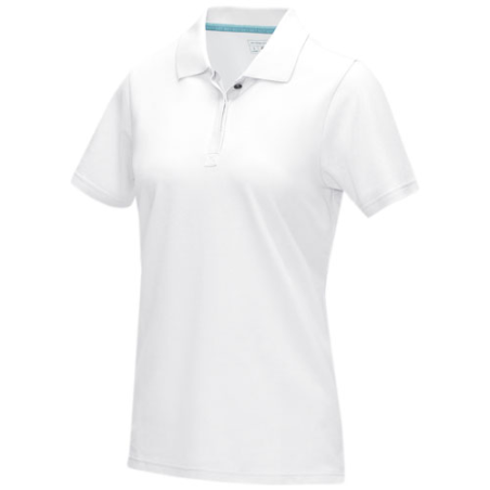 Polo personnalisable Graphite en coton bio certifié GOTS femme - XS à XXL