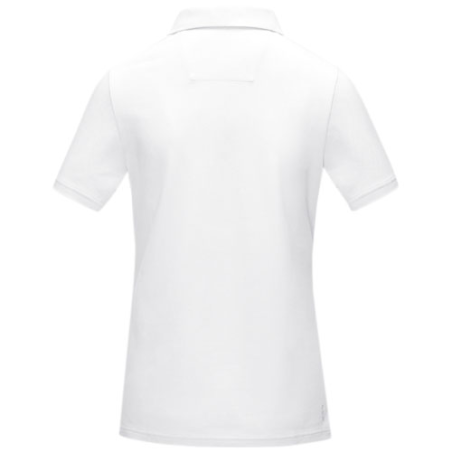 Polo personnalisable Graphite en coton bio certifié GOTS femme - XS à XXL