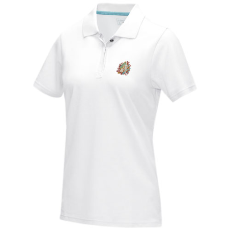 Polo personnalisable Graphite en coton bio certifié GOTS femme - XS à XXL