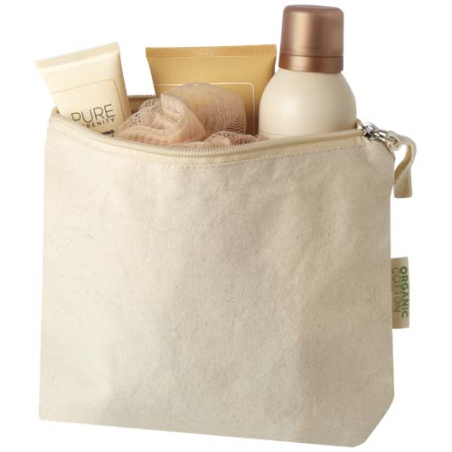 Trousse de toilette personnalisable en coton bio GOTS 180 g/m² 1 L - Orissa