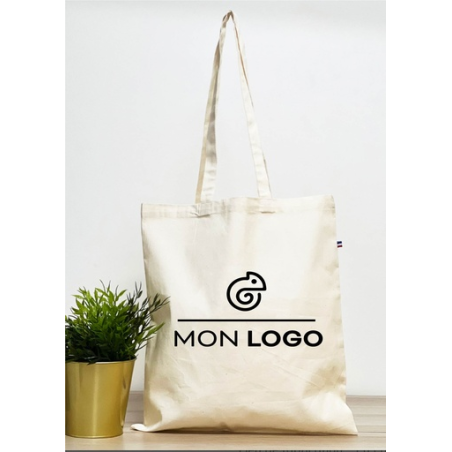 Tote bag personnalisé coton 170g/m2 100% Français Cocorico