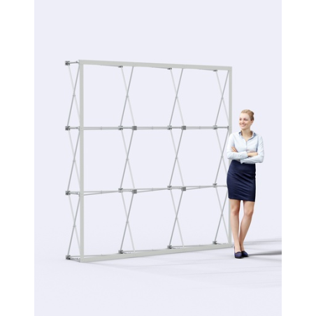 photocall pliable publicitaire 226 x 226 cm