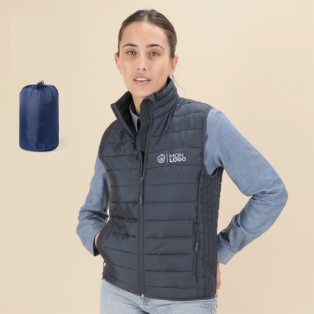 Bodywarmer personnalisable 100% polyester Femme Cashel - S à XXL