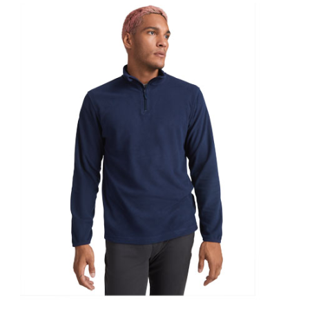 Veste personnalisable en micropolaire 155g/m² Himalaya 1/4 zip pour homme - S à XL