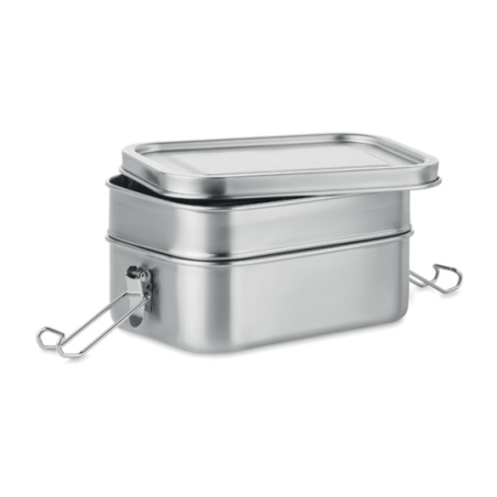 Lunch personnalisable en inox 1,2 L - DOUBLE CHAN