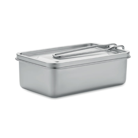 Lunchbox personnalisable en inox avec poignée amovible 750 ML - TAMELUNCH