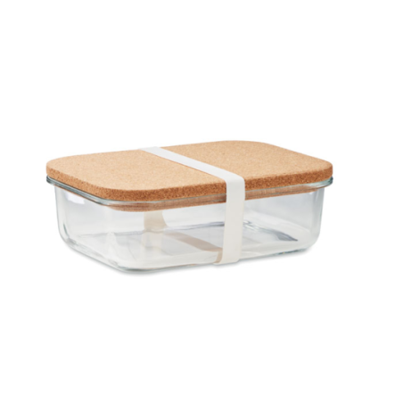 Lunchbox personnalisable en verre & liège 830 ML - CANOA