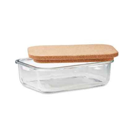 Lunchbox personnalisable en verre & liège 830 ML - CANOA