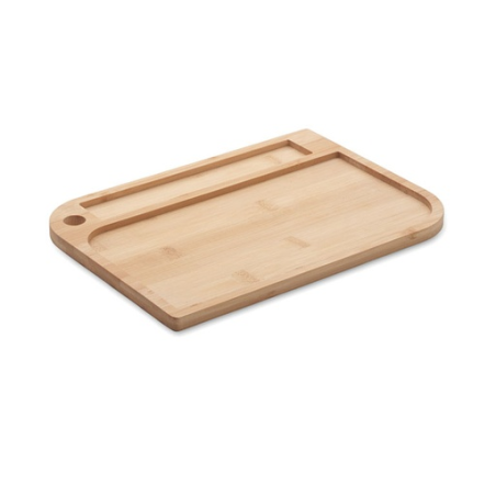 Plateau repas personnalisable en bambou LEATA