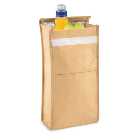 Sac repas isotherme personnalisable en papier 3L - PAPERLUNCH