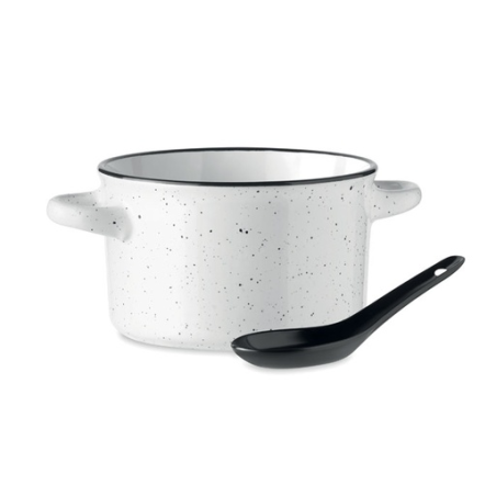 Bol personnalisable vintage en céramique 550 ml - PIGA BOWL