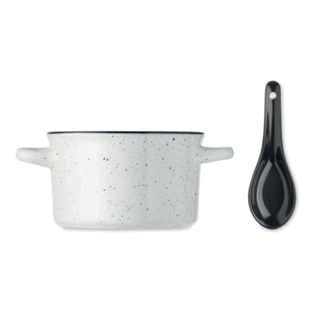 Bol personnalisable vintage en céramique 550 ml - PIGA BOWL