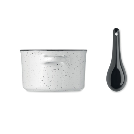 Bol personnalisable vintage en céramique 550 ml - PIGA BOWL