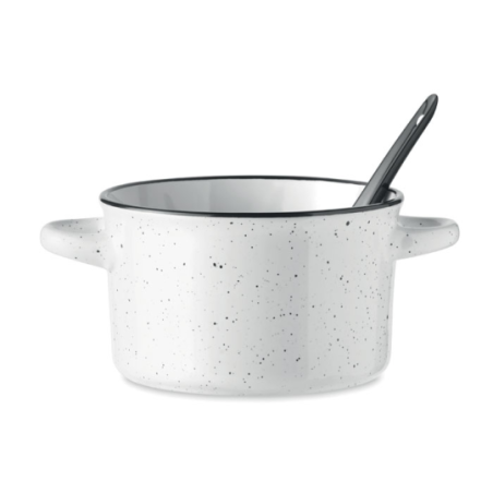 Bol personnalisable vintage en céramique 550 ml - PIGA BOWL