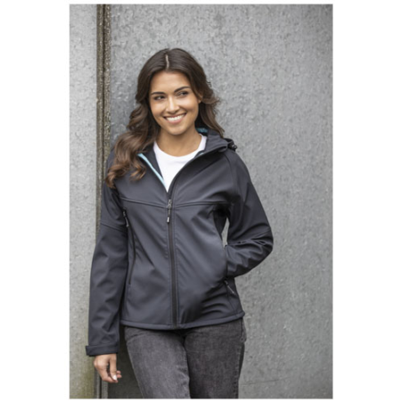 Veste softshell personnalisable recyclée femme Coltan