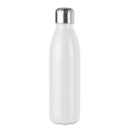 Gourde en verre publicitaire avec bouchon en inox 650ml