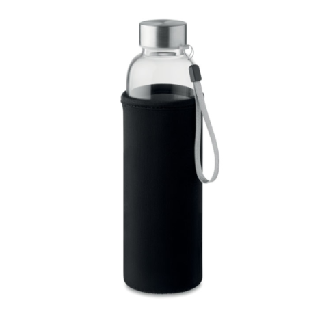 Bouteille en verre personnalisable avec infuseur 500ml