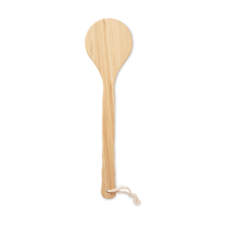 Brosse de bain en bambou personnalisable