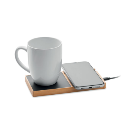 Chargeur sans fil avec chauffe-mug personnalisable