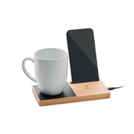 Chargeur sans fil avec chauffe-mug personnalisable