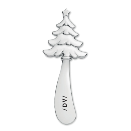 Couteau à fromage personnalisable en zinc de noël