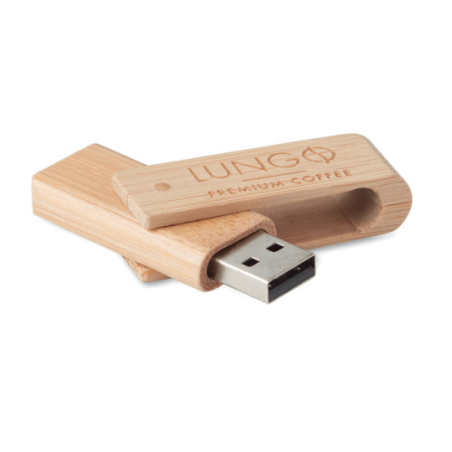 Clés USB personnalisable 2.0 en Bambou 16GB