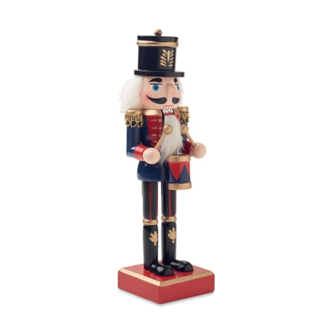 Figurine de casse-noisette en bois personnalisable - JOLLY CRUNCH