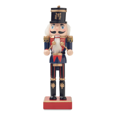 Figurine de casse-noisette en bois personnalisable - JOLLY CRUNCH