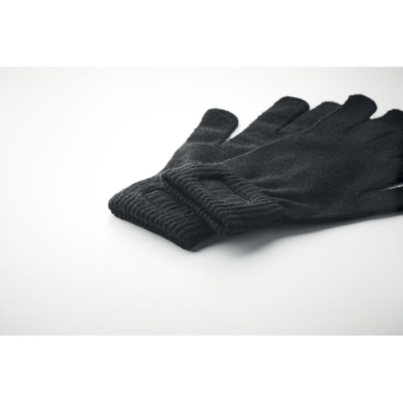 Gants publicitaire tricotés en RPET HANDNIT