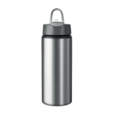 Gourde en aluminium personnalisable avec embout pliable 600 ml