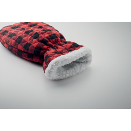 Grattoir personnalisable avec gant matelassé en sherpa - ICEHAND